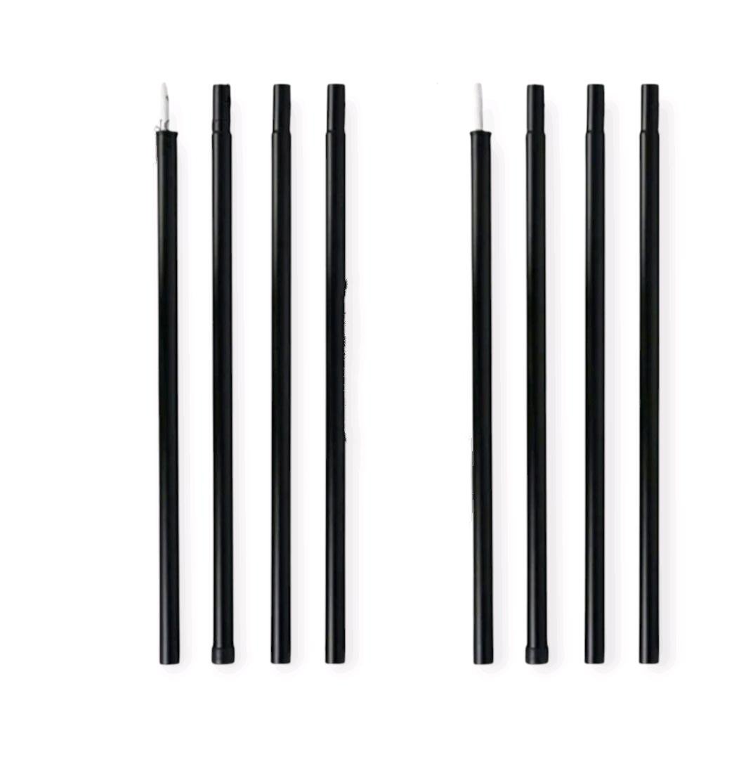 Стойка для тента усилена 2 шт. 19 мм 2,1 м Черный (2K-TM019В)