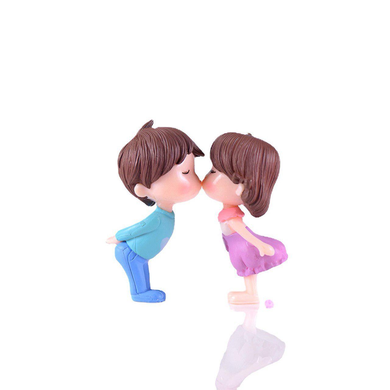 Фігурки для флораріуму Поцілунки 6,2х3,3 см 2 шт.