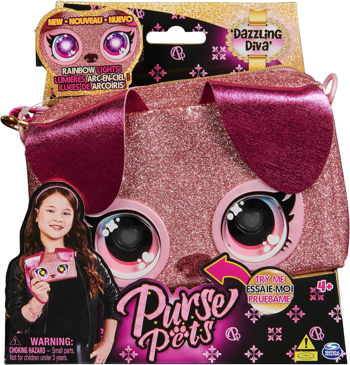 Интерактивная игрушка сумочка Purse Pets Keepin' It Clutch Pet Toy and Wristlet Bag (2443122229)