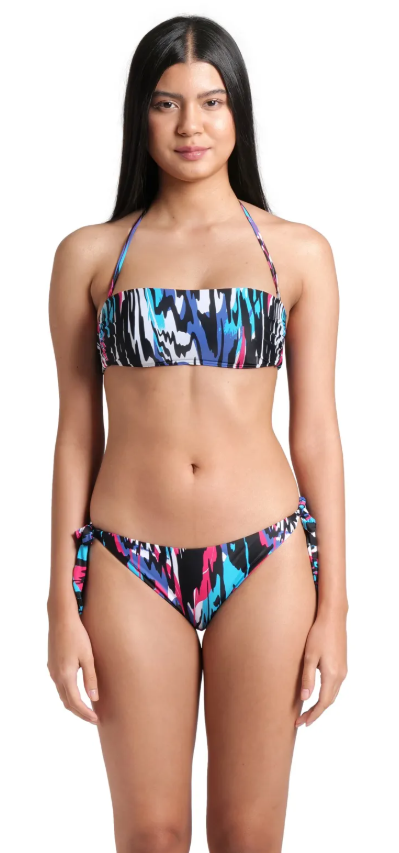 Купальник женский Arena WATER PRINTS BIKINI BANDEAU 007083-501 L (3468337516057)
