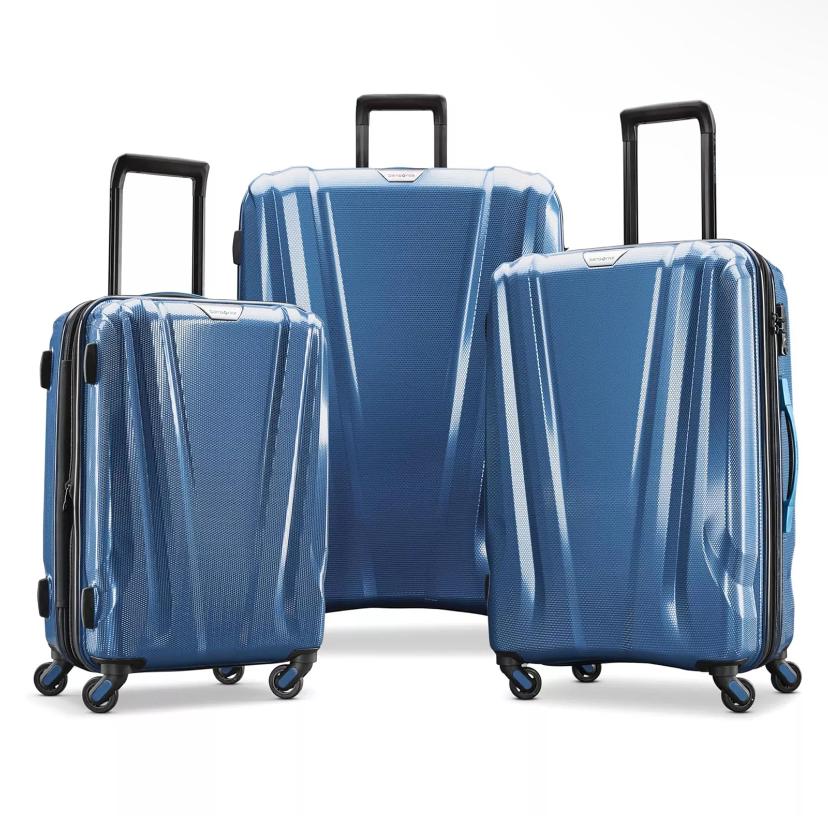 Чемодан Samsonite Swerv DLX Lagoon 55x35x22 см Синий (SA00037S) - фото 10