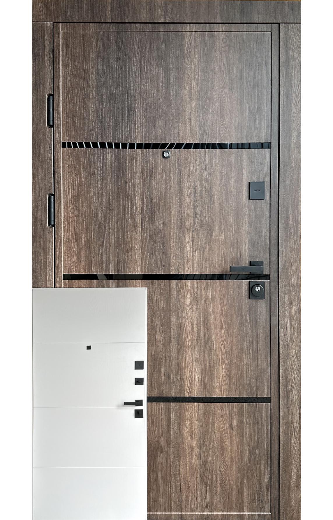 Дверь входная Redfort Элит Смоук квартира правая 960х2050 см (14693443)