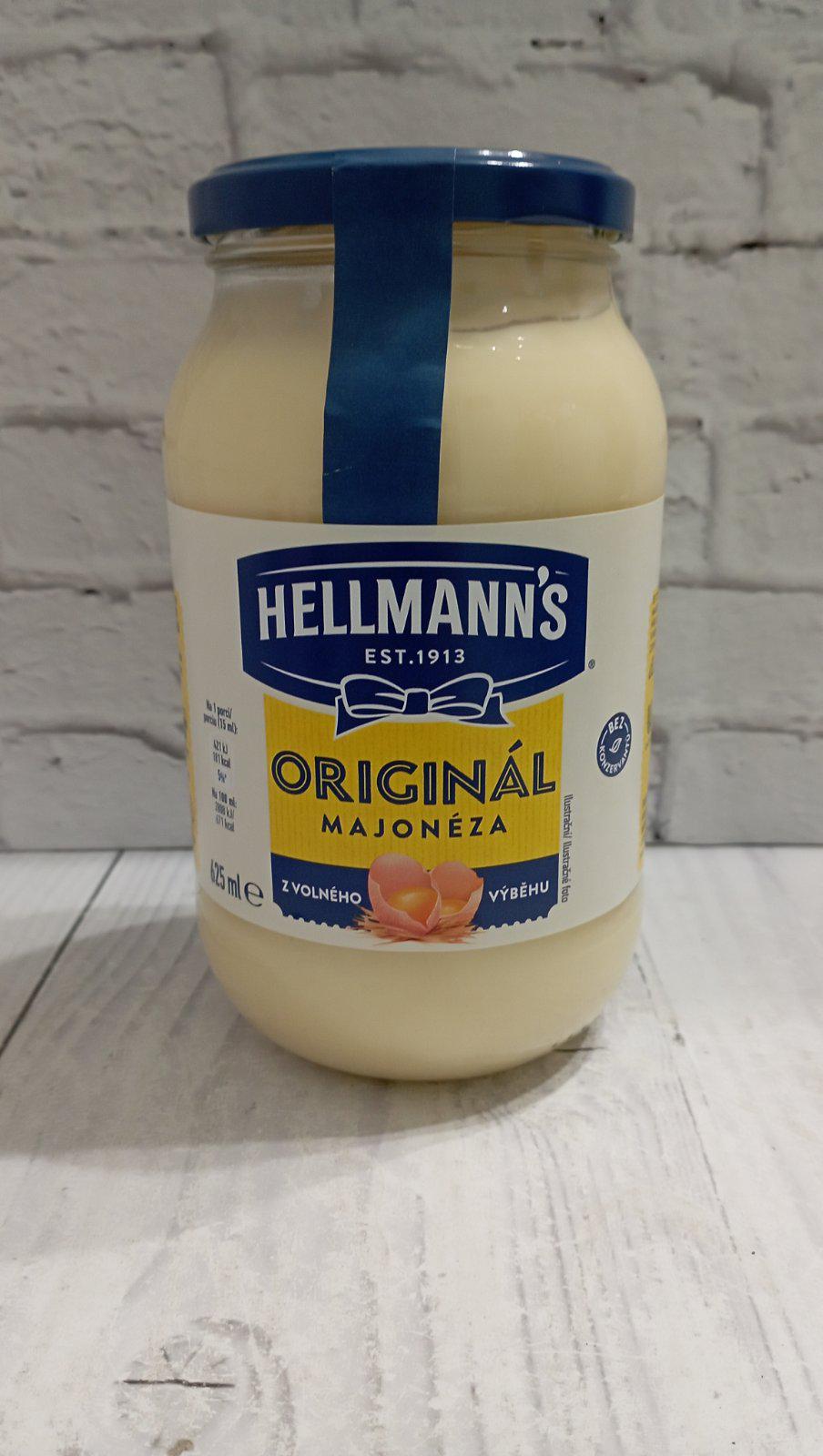 Майонез Hellmann's оригінальний 73% 625 мл (30361995)