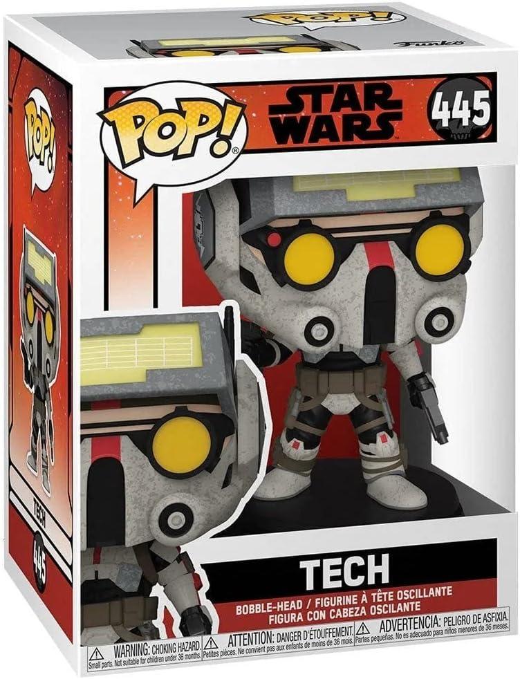 Детская игровая фигурка Funko Pop! Звездные войны Тех Star Wars: Bad Batch-Tech (55502)