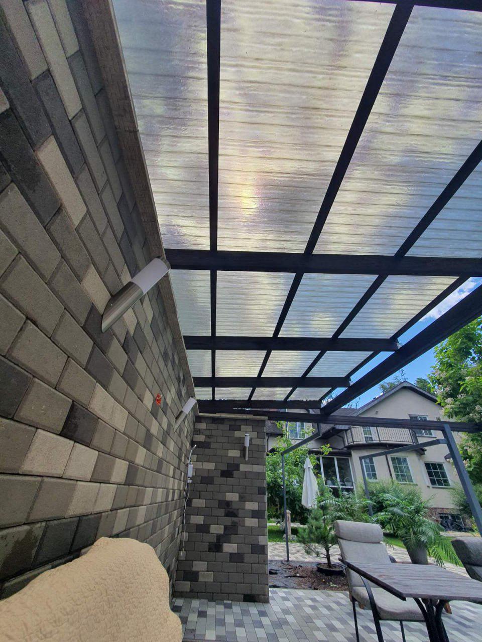 Шифер в рулонах пластиковий гофрований PolyRoll "Посилений" 1,5 м Коричневий - фото 10 Шифер в рулонах пластиковий гофрований PolyRoll "Посилений" 1,5 м Коричневий - фото 10