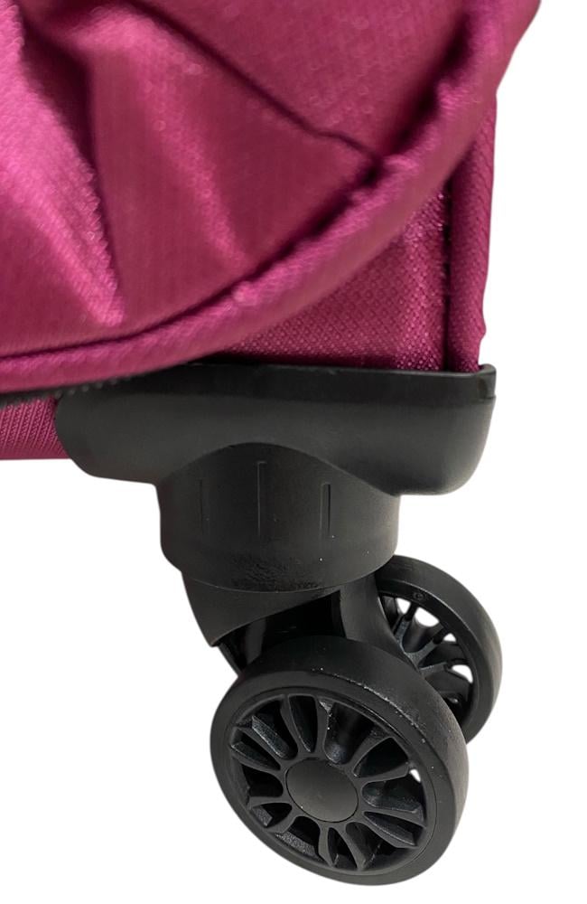 Чемодан средний Bordlite JB2068 полиэстер M Малиновый - фото 2 Чемодан средний Bordlite JB2068 полиэстер M Малиновый - фото 2