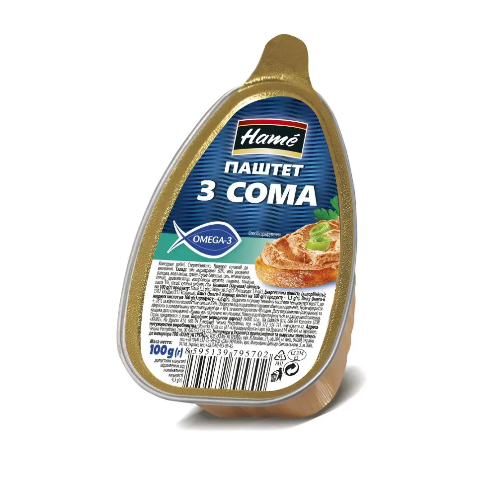 Паштет Hame з Сома 100 г (8595139794408)