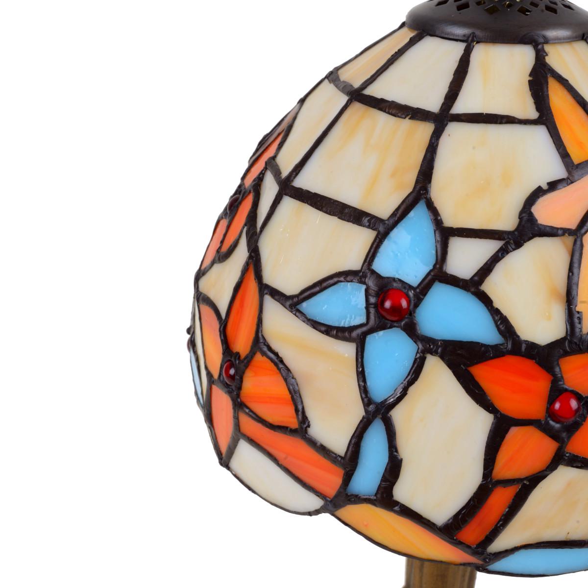 Настольная лампа Тиффани Brille BR-655T/8-1 E14 - фото 3 Настольная лампа Тиффани Brille BR-655T/8-1 E14 - фото 3