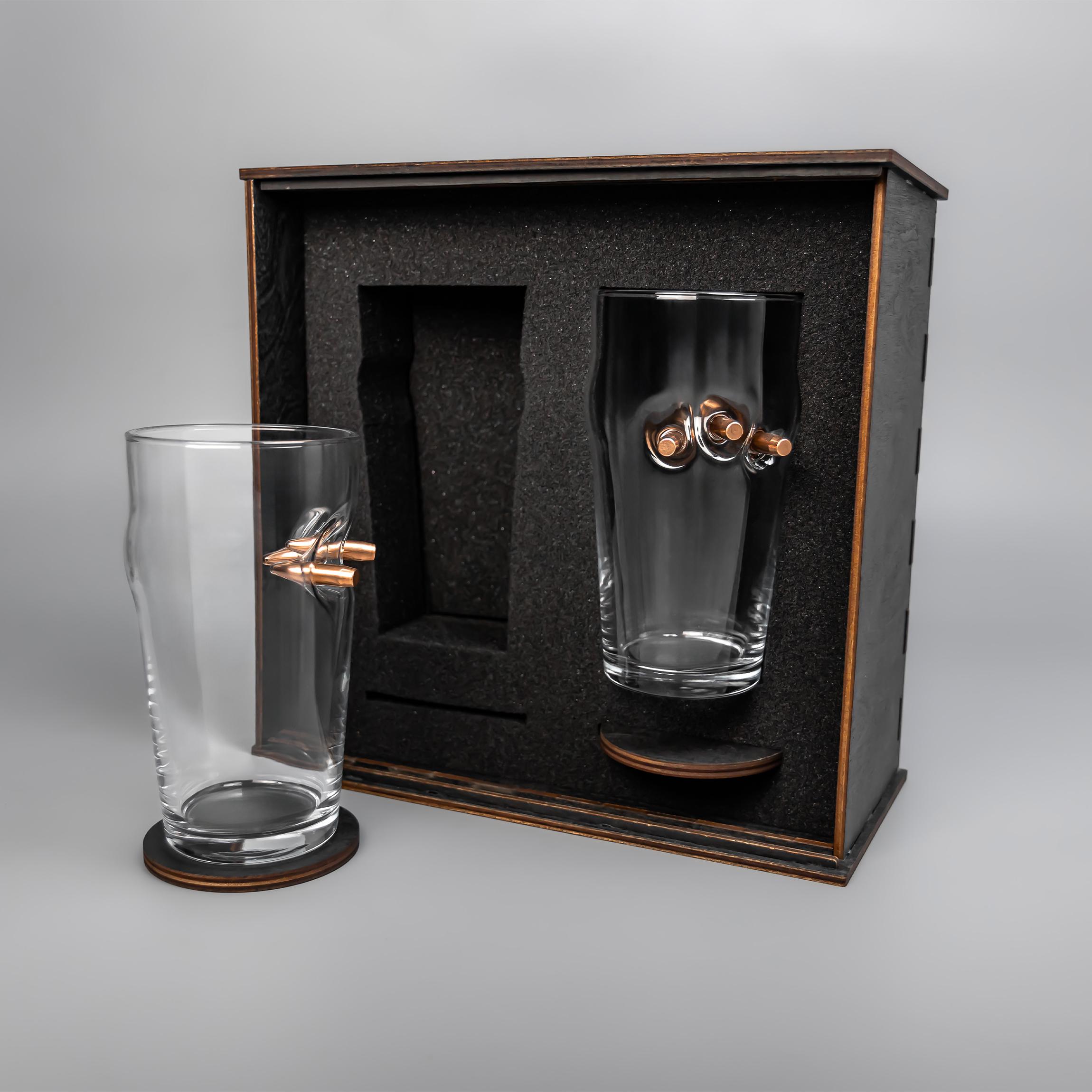 Набор на 2 бокала VSKLO для пива с тремя шарами (26024809)