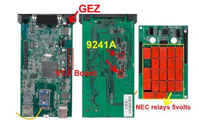 Діагностичний сканер Delphi DS150E V3.0 двоплатний/реле NEC 5V - фото 2