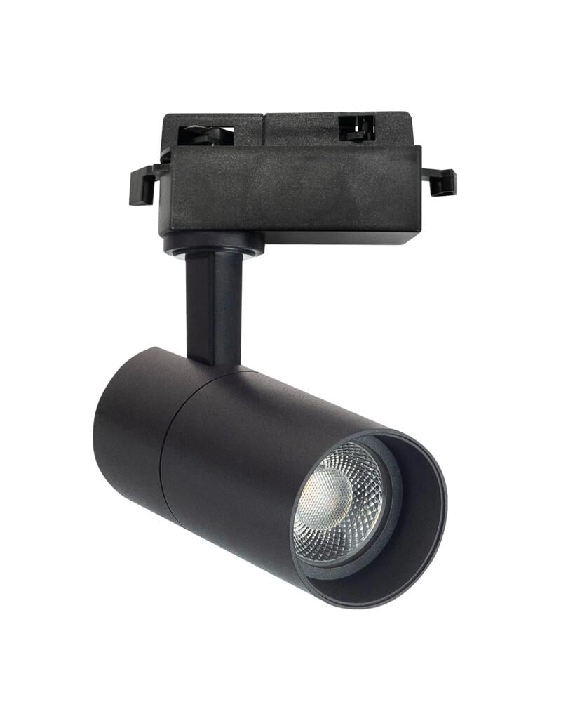 Светильник трековый Polux 329042 Shark LED 1x10W 4000K 850Lm IP20 Черный (27584530)