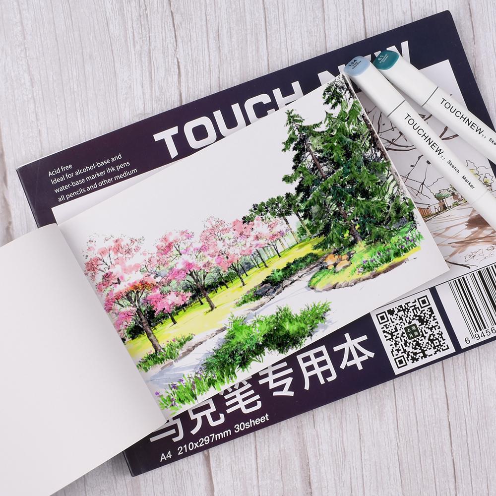 Альбом-склейка для маркеров А5 Touchnew 30 л (TN-30 A5) - фото 3 Альбом-склейка для маркеров А5 Touchnew 30 л (TN-30 A5) - фото 3