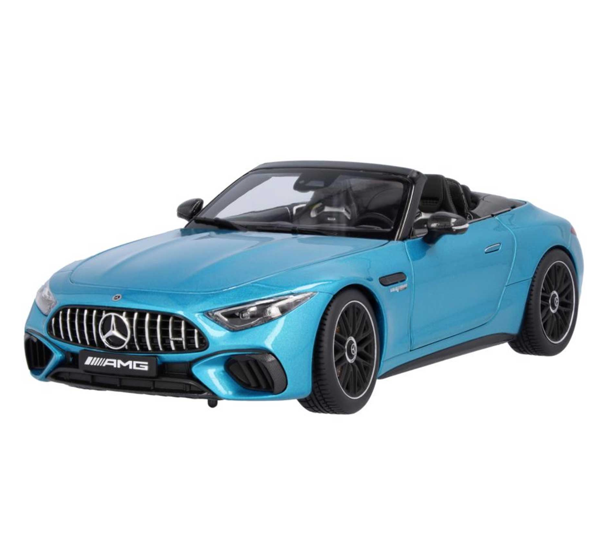 Модель автомобиля 1:18 Mercedes-Benz SL63 AMG R232 4Matic 2022 Hyper Blue (B66960831)