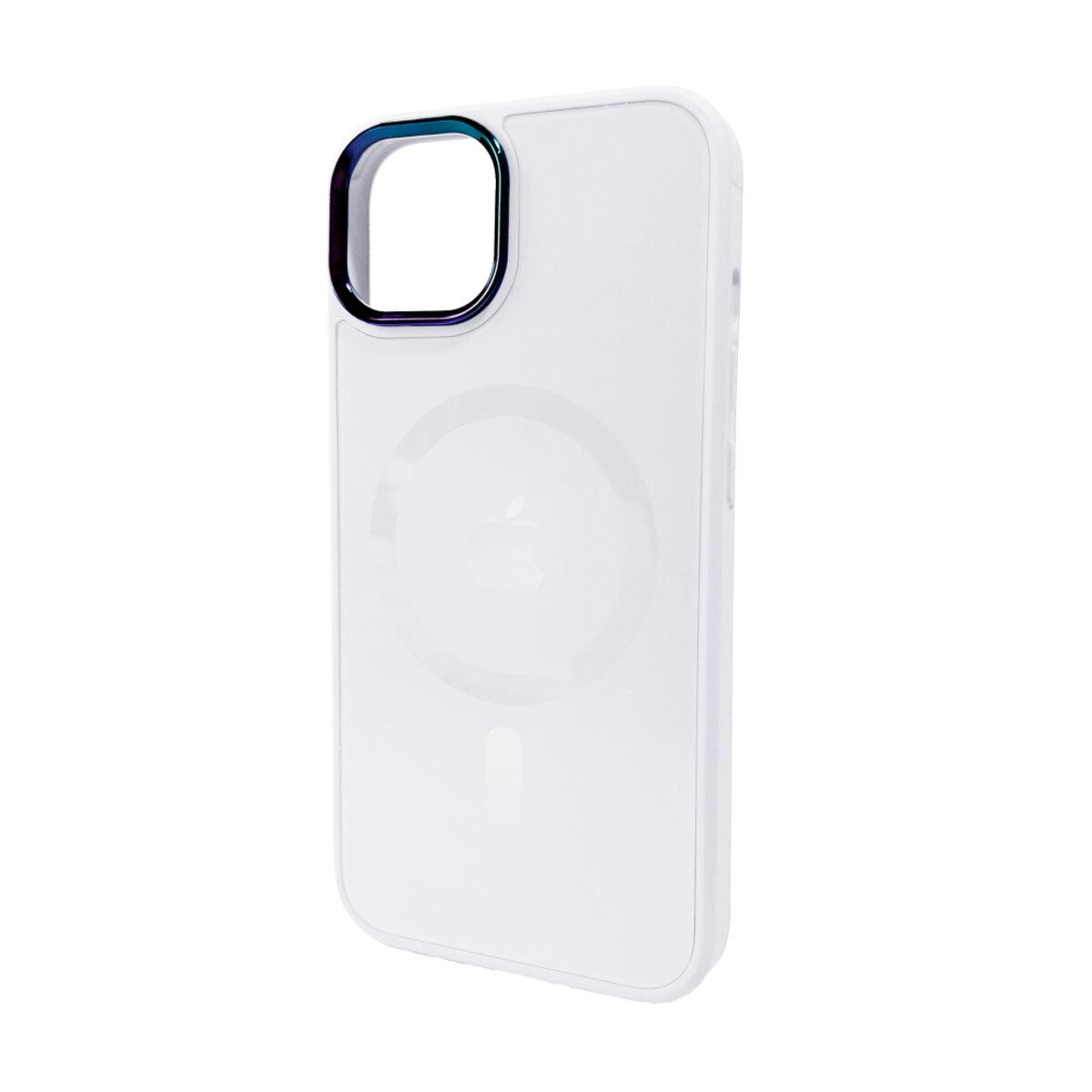 Протиударний чохол для Apple iPhone 13 AG Glass Sapphire MagSafe / White