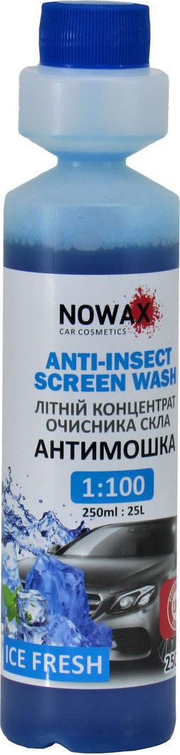 Омыватель стекла летний Nowax Бриз концентрат 0,25 л (0123490)