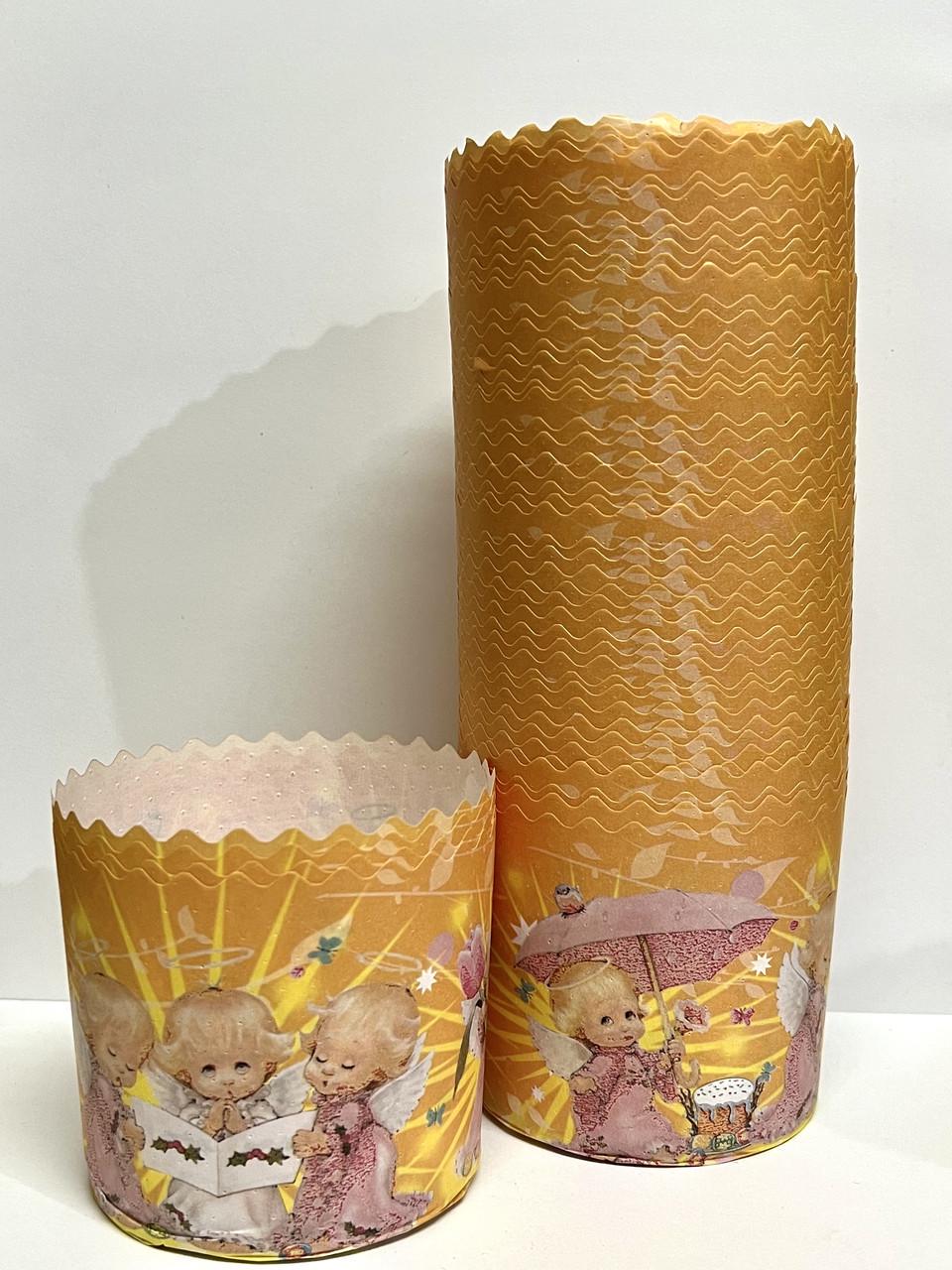 Форма бумажная для пасхальных куличей 90 мм х 85 мм 50 шт. №6 - фото 2 Форма бумажная для пасхальных куличей 90 мм х 85 мм 50 шт. №6 - фото 2