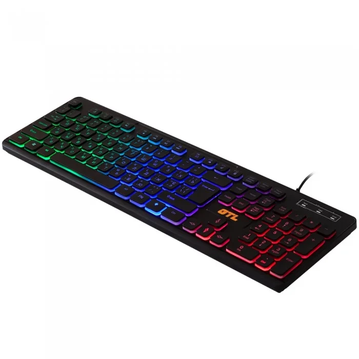 Клавиатура GTL Gaming USB/RGB Black (KB7269-5-1) - фото 3