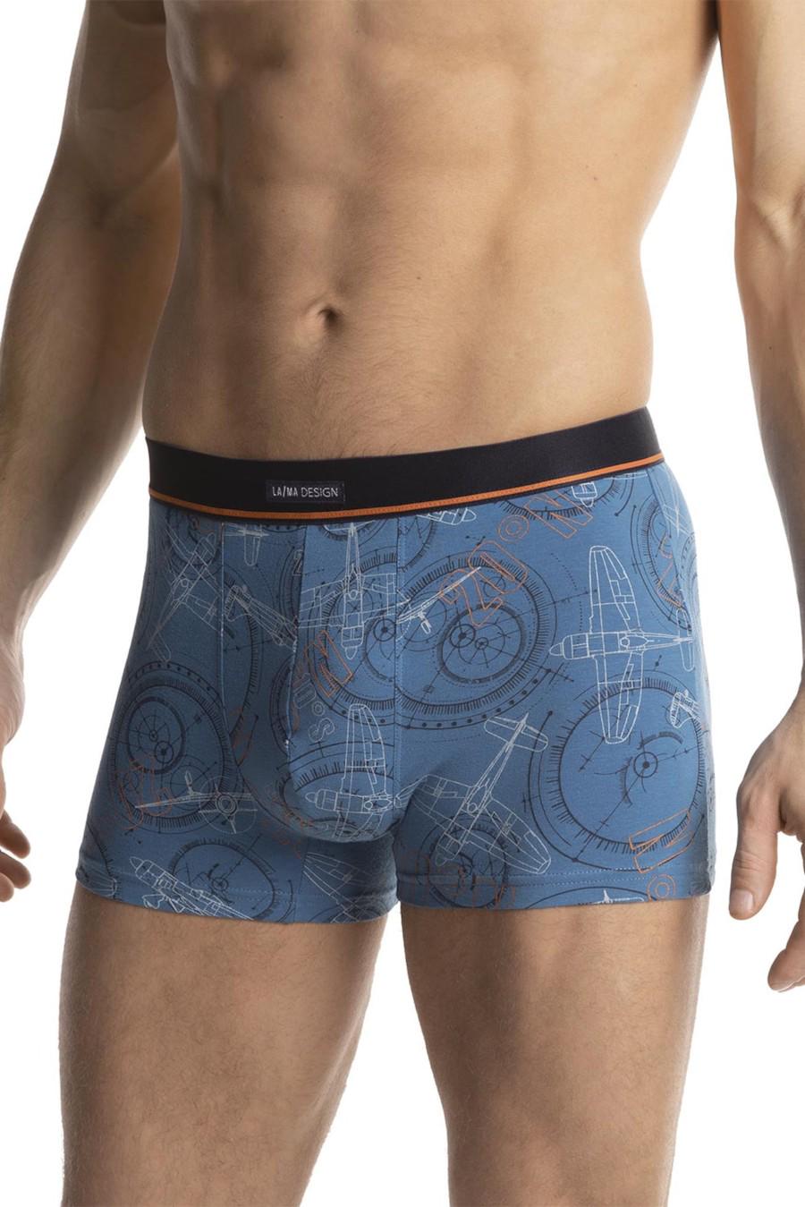 Трусы боксеры Lama р. 48/M Джинсовый (72496)