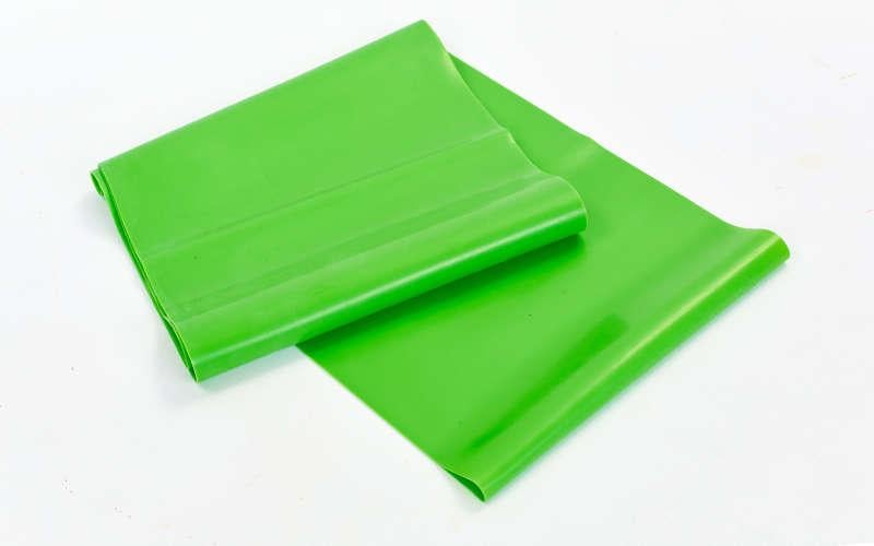 Лента эластичная для фитнеса и йоги Zelart FI-6256-1_5 зеленый