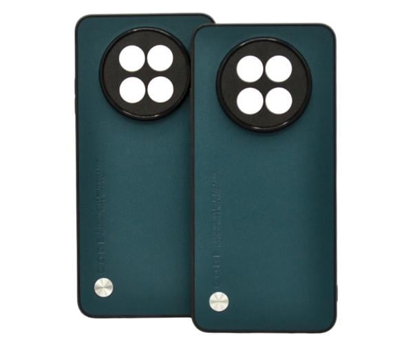 Кожаный чехол - накладка CODE Tactile Experience для Realme 12 5G / 12X Зеленый Кожаный чехол - накладка CODE Tactile Experience для Realme 12 5G / 12X Зеленый