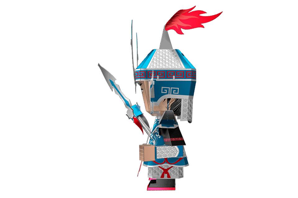 Конструктор Piececool Yeung'zhao zilong Q005 коллекционная модель - фото 5 Конструктор Piececool Yeung'zhao zilong Q005 коллекционная модель - фото 5