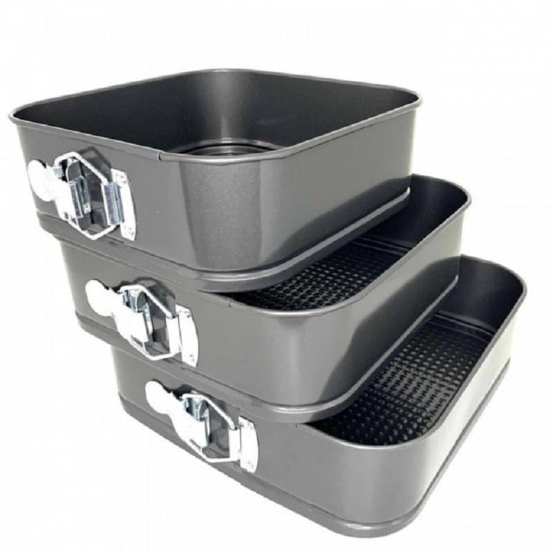 Квадратные формы Unique UN-1704 22 см/24 см/26 см 3 шт. (НФ-00005601)