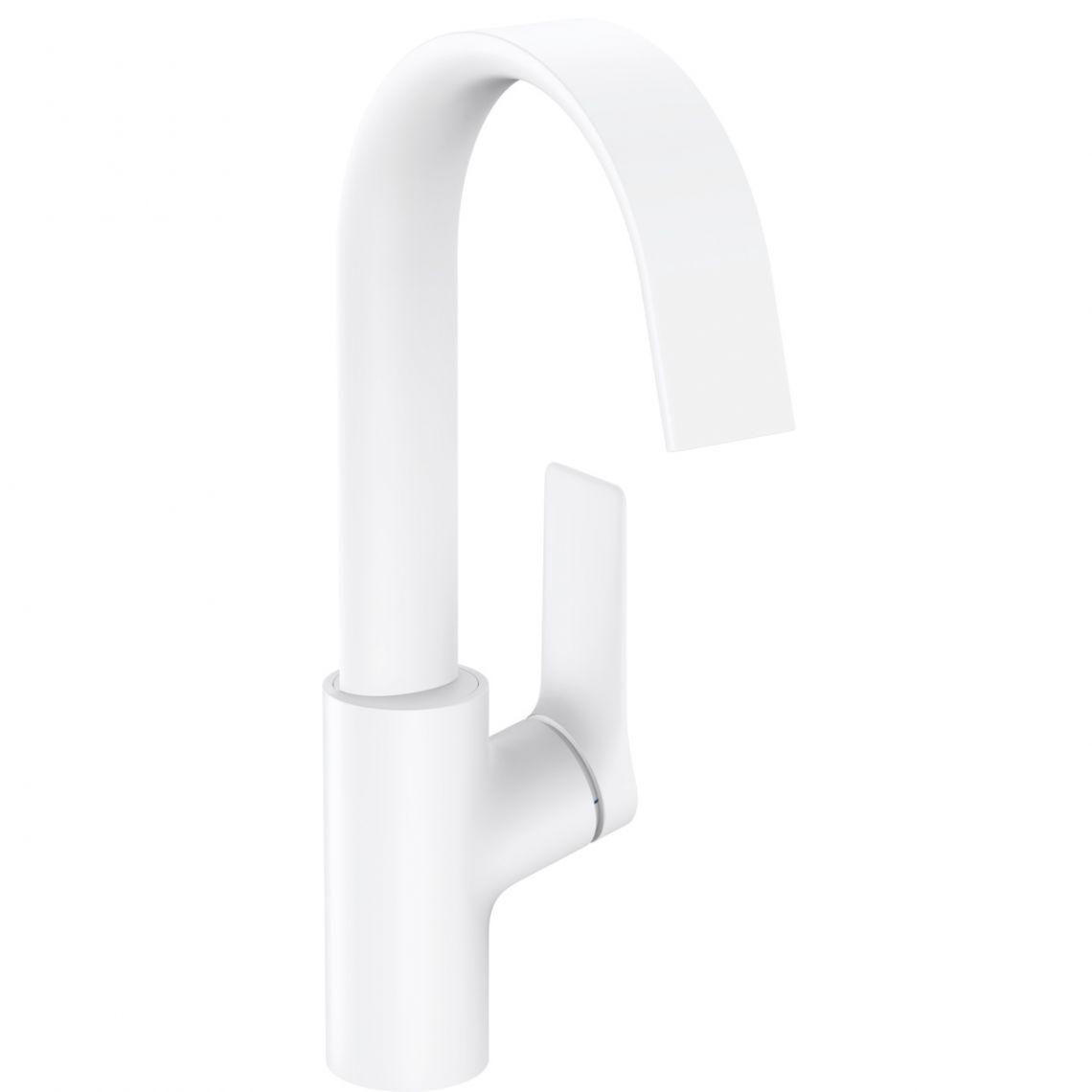 Смеситель для умывальника Hansgrohe Vivenis 210 с поворотным носиком White Matt (75032700)