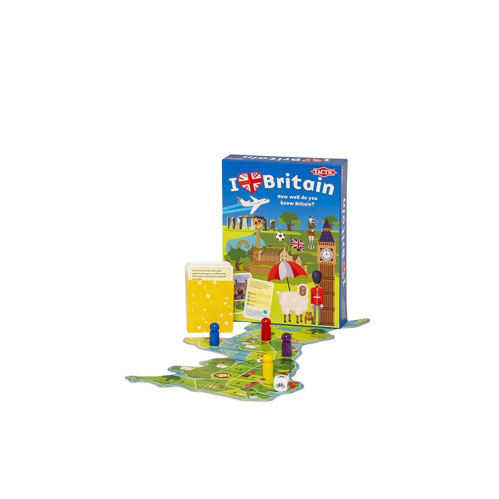 Настольная игра TACTIC Я люблю Британию (56427) - фото 2 Настольная игра TACTIC Я люблю Британию (56427) - фото 2