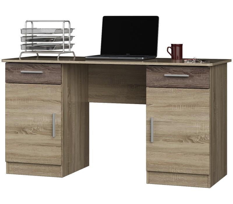 Стол письменный Еверест Учитель Сонома/Трюфель (113377)