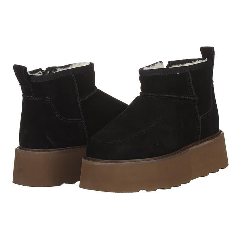 Угги женские PLPS 5807-1 замшевые р. 39 Черный (80070) Угги женские PLPS 5807-1 замшевые р. 39 Черный (80070)