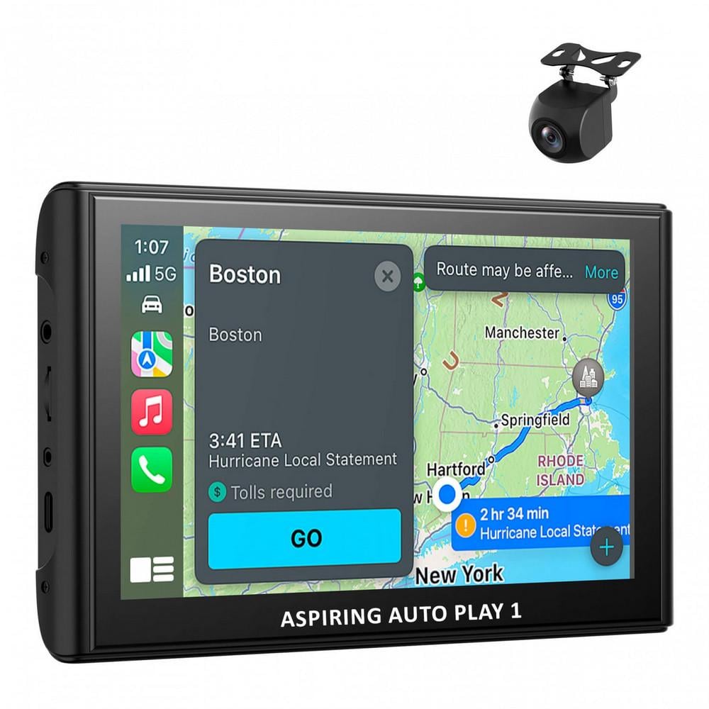 Монітор автомобільний Aspiring Auto Play 1 Magnet CarPlay Android auto 7” (LX-BT701) - фото 6 Монітор автомобільний Aspiring Auto Play 1 Magnet CarPlay Android auto 7” (LX-BT701) - фото 6