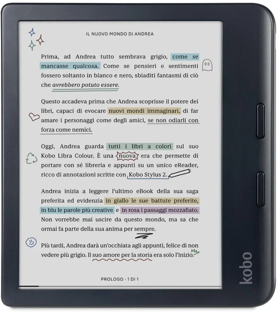 Електронна книга Kobo Elipsa 2E Black (N605-KU-BK-K-BU) Електронна книга Kobo Elipsa 2E Black (N605-KU-BK-K-BU)