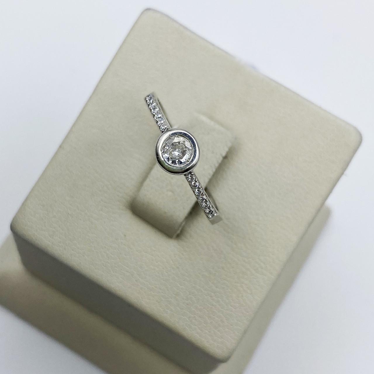 Кольцо серебряное Дорожка с кубическим цирконием р. 18 1,13 г (1943335215)