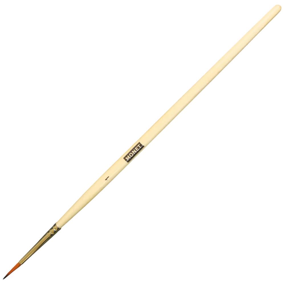 Кисточка синтетическая круглая Monet 101R №1 (M101R1) - фото 1 Кисточка синтетическая круглая Monet 101R №1 (M101R1) - фото 1
