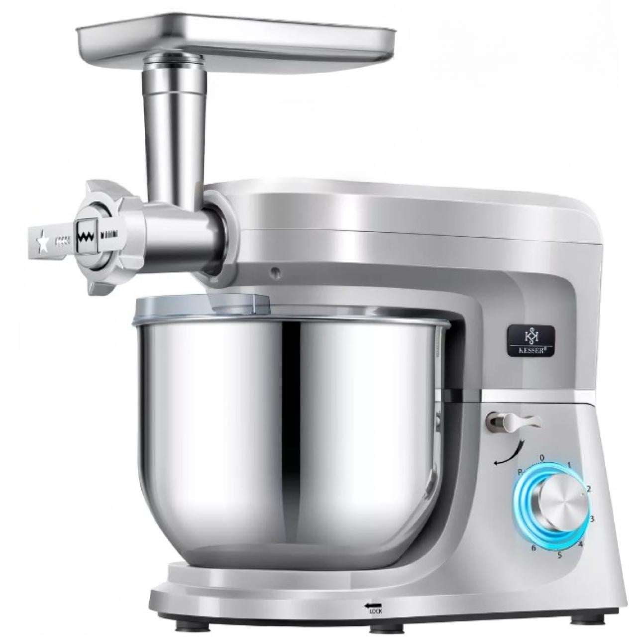 Кухонный комбайн KESSER 3в1 36x20,5x54 см Серебряный