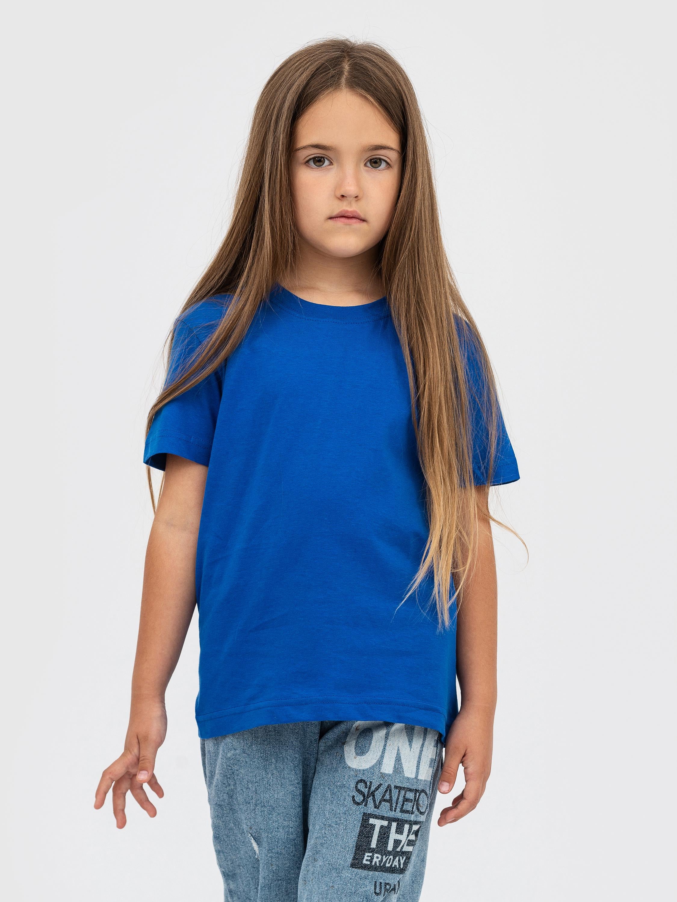 Футболка детская для девочек базовая Stedman Classic-T Kids XS Васильковый (ST2200W-BRR)