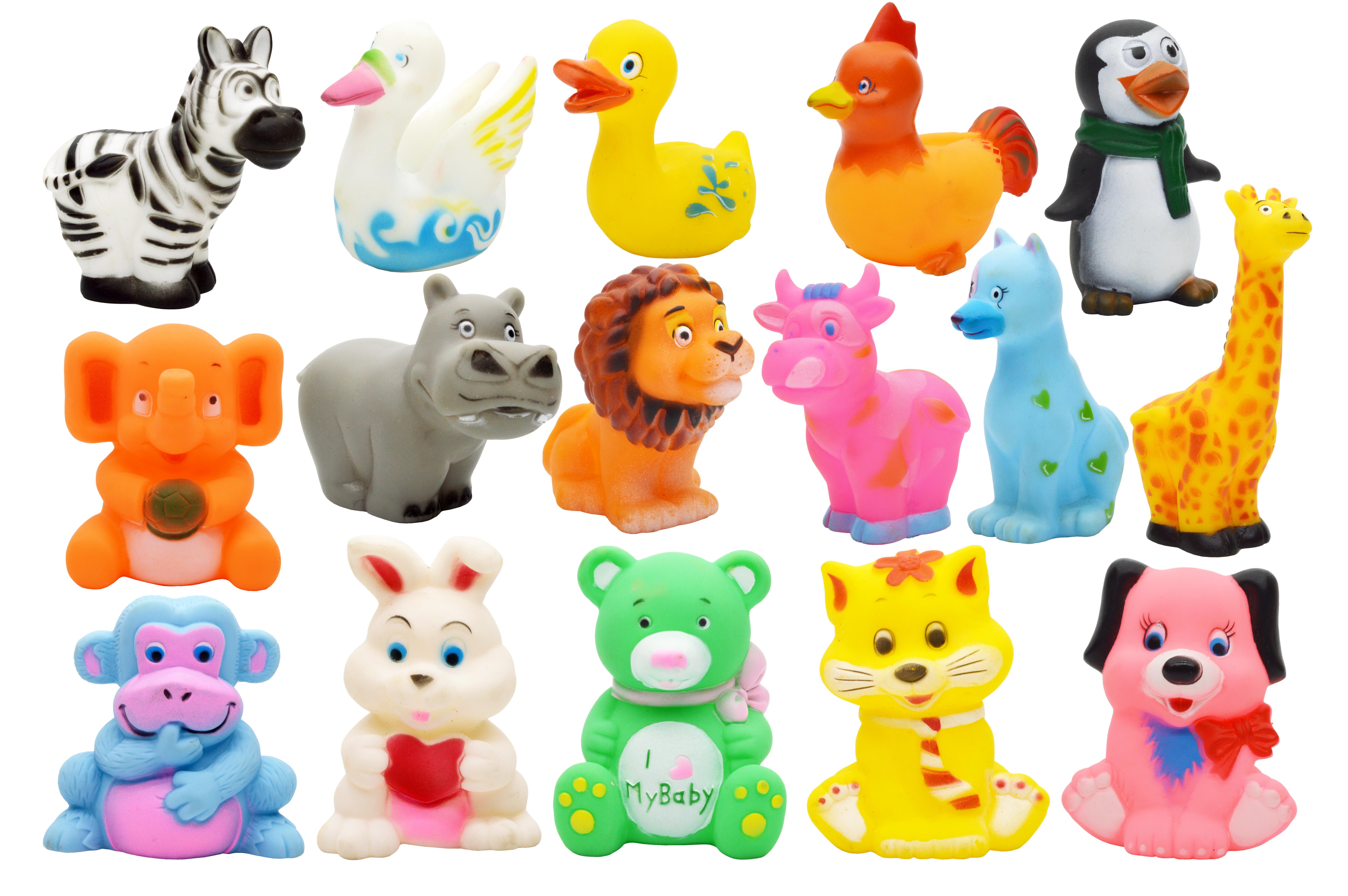 Пищалки для ванны 16 шт. (332-5)