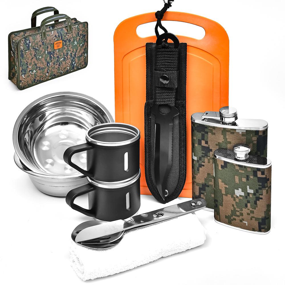 Набор туристический для охотника/рыбака R31006 Ukraine 12 пр. в камуфляжном кейсе - фото 2 Набор туристический для охотника/рыбака R31006 Ukraine 12 пр. в камуфляжном кейсе - фото 2