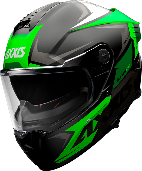 Мотошлем Axxis HAWK SV EVO IXIL A6 M Matt Green (28006)