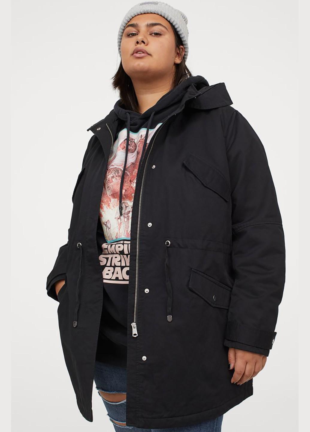 Парка H&M 4XL Черный (8819372b52)