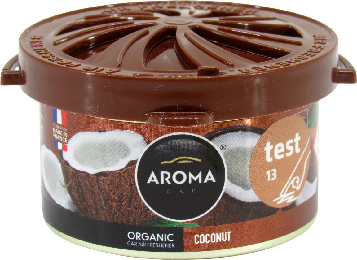 Ароматизатор для авто Aroma Car Organic Coconut під сидіння гель 40 мл (0393130)