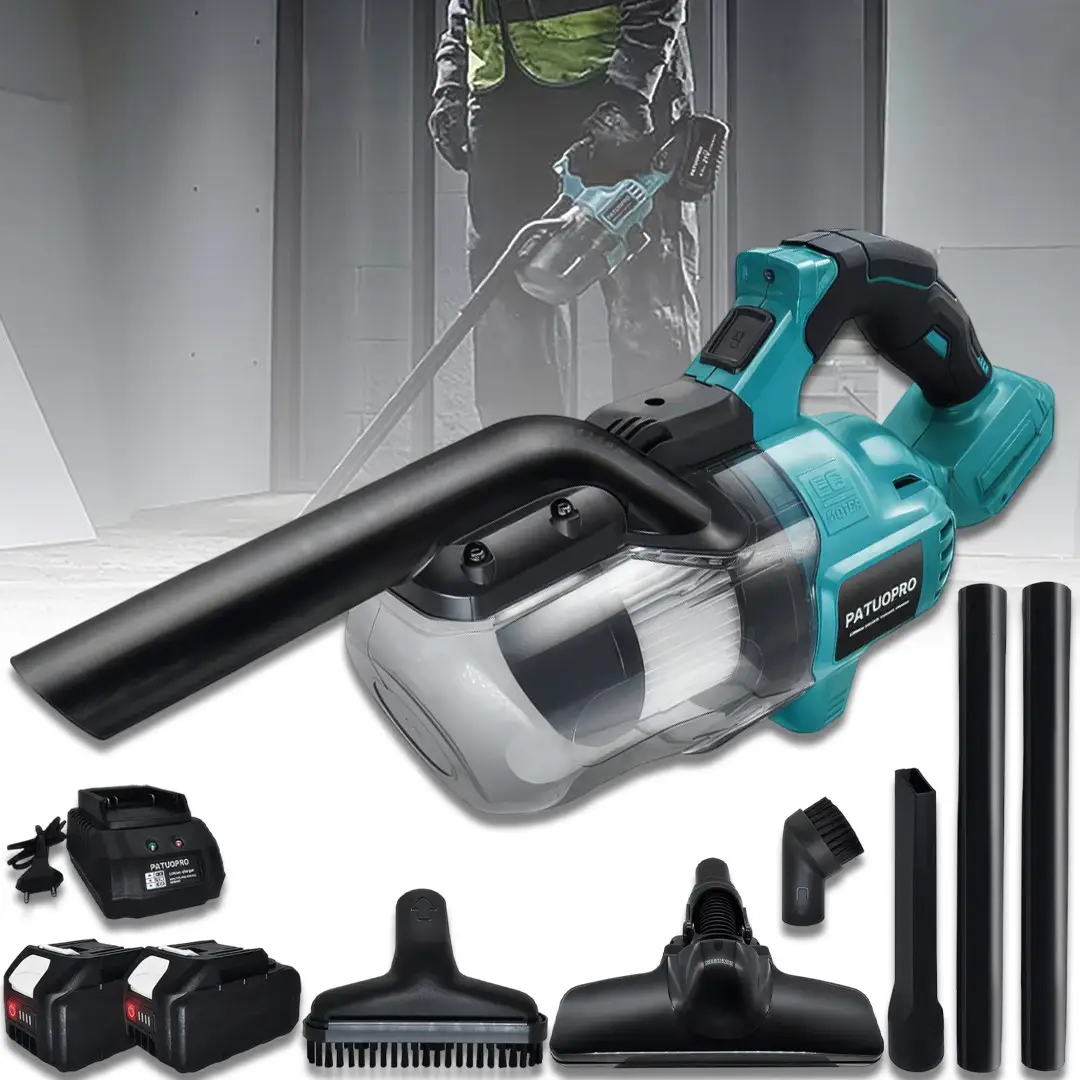 Пылесос аккумуляторный ручной 600 мл и 2 аккумулятора 20 В - фото 2 Пылесос аккумуляторный ручной 600 мл и 2 аккумулятора 20 В - фото 2