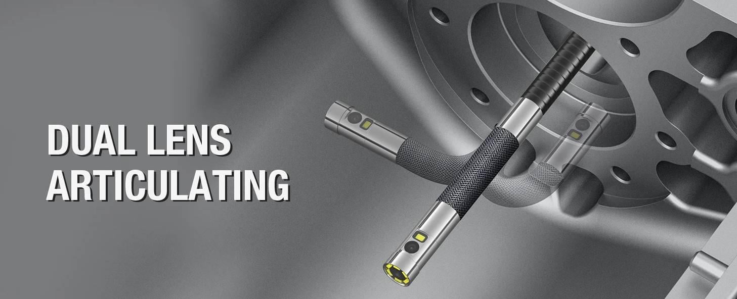 Ендоскоп керований Teslong TD500-DL 6,5 мм 1,55 м 2 камери (1273) - фото 6 Ендоскоп керований Teslong TD500-DL 6,5 мм 1,55 м 2 камери (1273) - фото 6