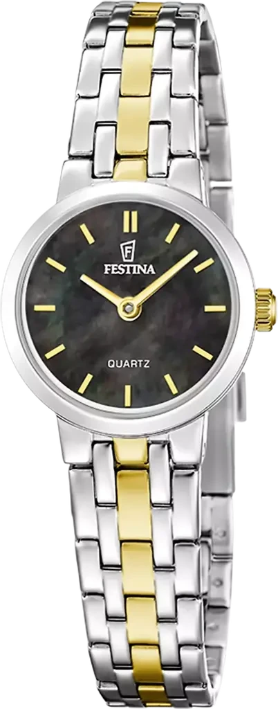 Наручные часы женские Festina F20747/4 Mademoiselle со стальным корпусом WR 50 м и перламутровым циферблатом