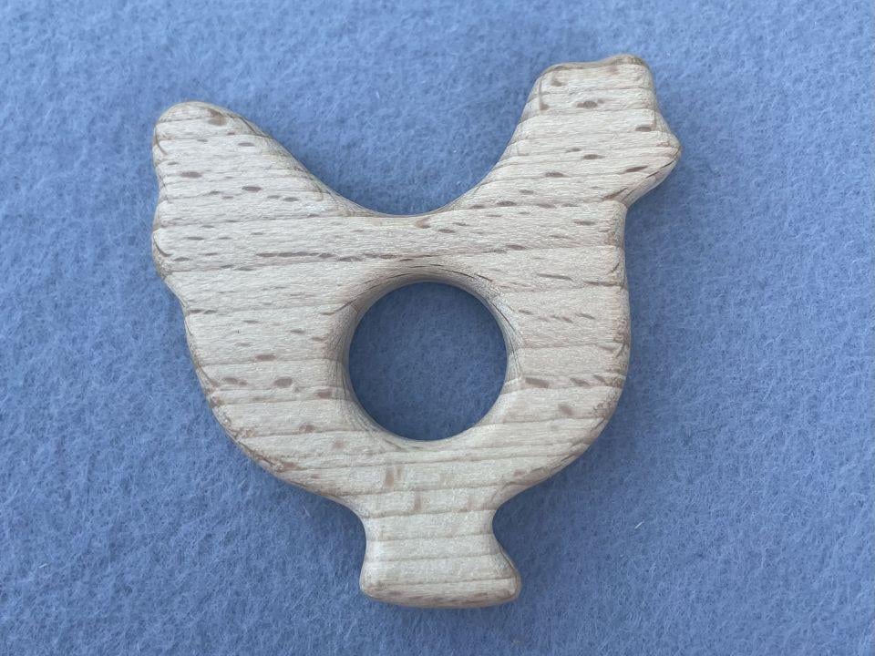 Грызунок деревянный Курочка