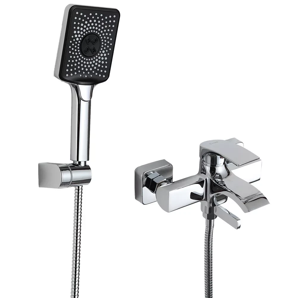 Змішувач для ванни Frap F3269 з душовим гарнітуром (2468960707) Змішувач для ванни Frap F3269 з душовим гарнітуром (2468960707)