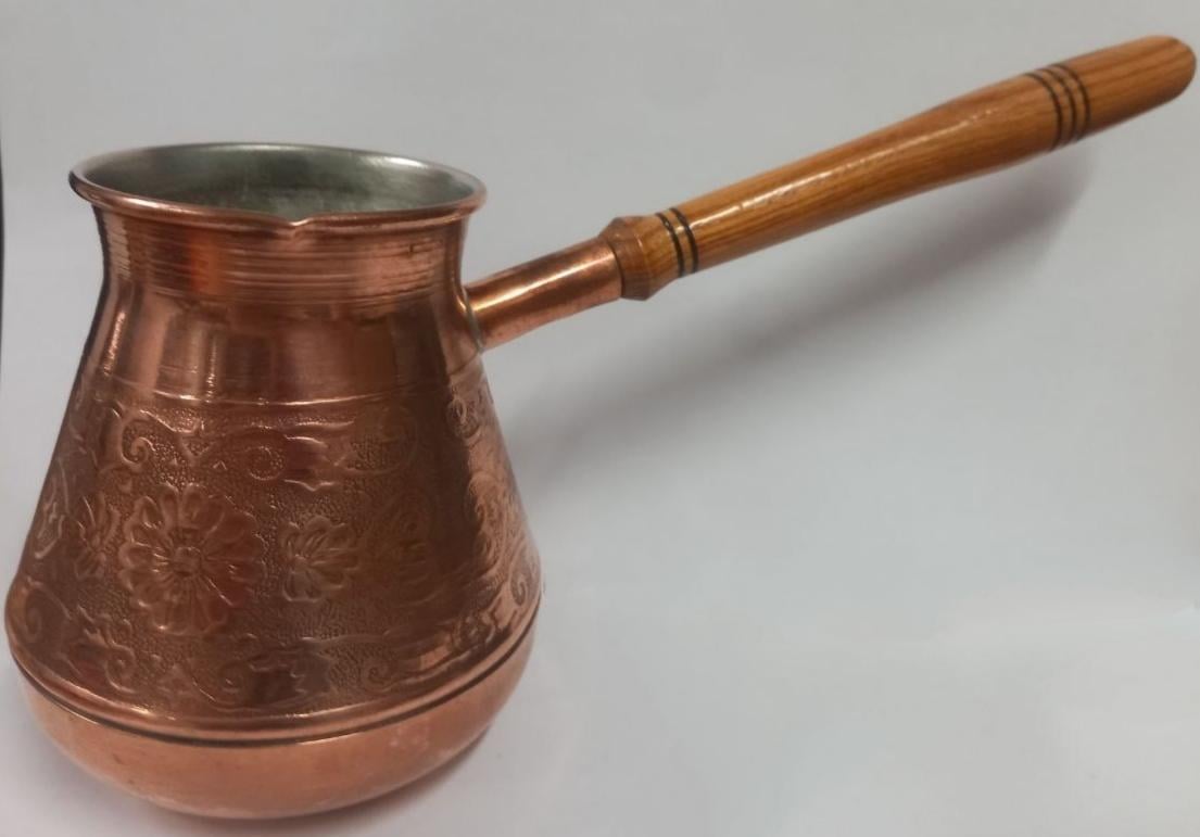 Турка медная Жасмин Ж-450 0,450 л Золотой