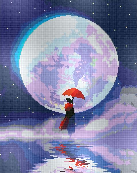 Алмазная мозаика Идейка Лунный свет 40х50 см (AMO7146-mt)