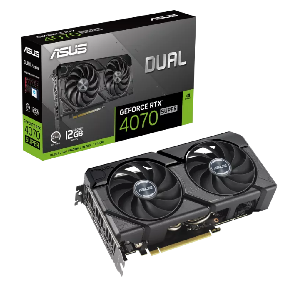 Видеокарта Asus nVidia RTX 4070 Super Dual 12 ГБ GDDR6X/21000 МГц (DUAL-RTX4070S-12G-EVO) - фото 7