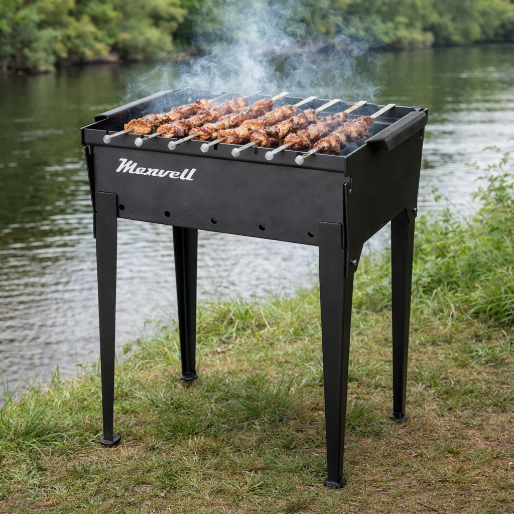 Мангал Jooki Тесей на 6 шампуров 3 мм на ножках (10131)